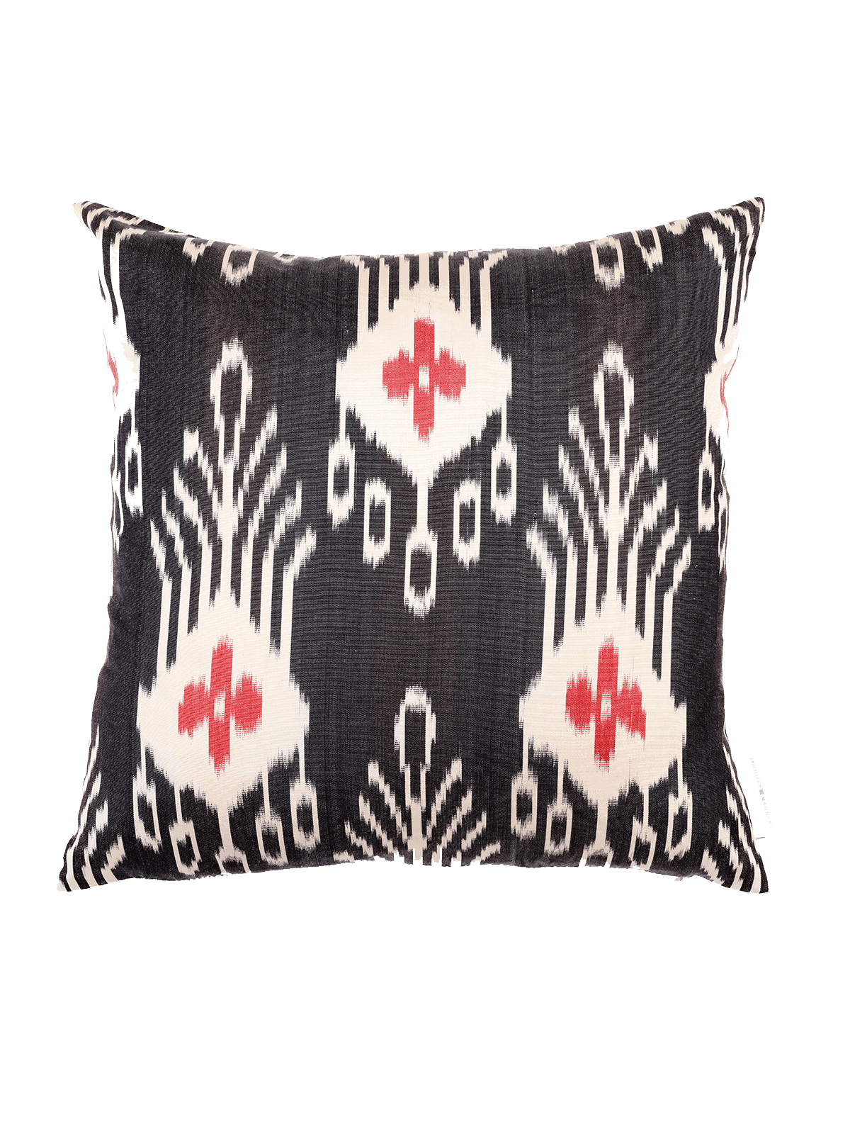 Black and white ikat pillow online