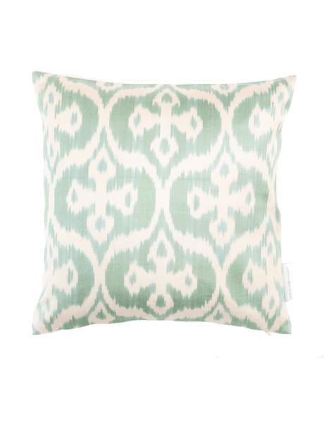 Ivy Silk Ikat Cushion