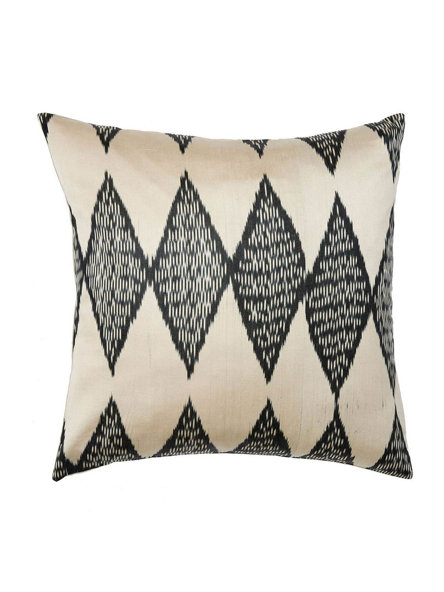 Harper Silk Ikat Cushion