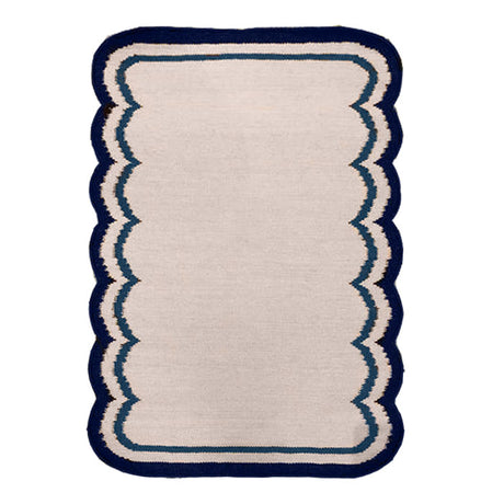 Scallop Ocean Mini Rug
